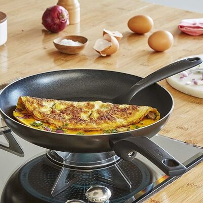 TEFAL Easy Cook & Clean : Set de 2 Poàªles 24 - 28 cm Tous Feux sauf Induction