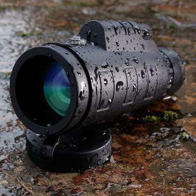 Telescopio Monocular Militar de Larga Distancia 1500m/9500m + Trípode + Accesorios