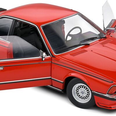 SOLIDO - BMW 635 CSI Red 1984 - 1/18th scale