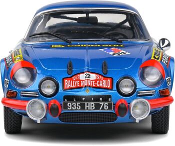 SOLIDO - Alpine 1600S Bleue Rallye Monte-Carlo 1972 - Échelle 1/18ème 1