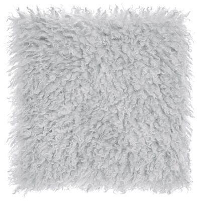 Wooly spring cushion - Silver