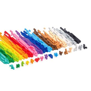 PIXIO-16 Color Series - 16 couleurs 64 boîtes - Blocs magnétiques - Jouet pour enfants et adultes - Petits blocs de construction 2