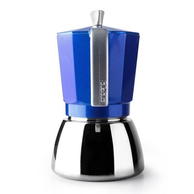 ELBA BLUE COFFEE MAKER 6 CUPS - IBILI
