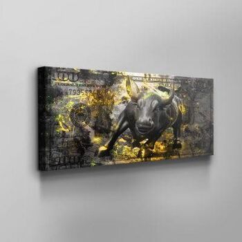 Black Bull - 120 X 60 CM - Sans cadre - Sans suspension 5