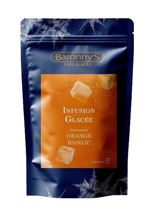 Infusion glacée Orange Basilic