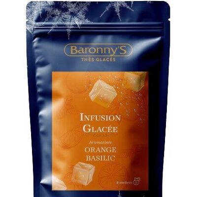 Infusion glacée Orange Basilic