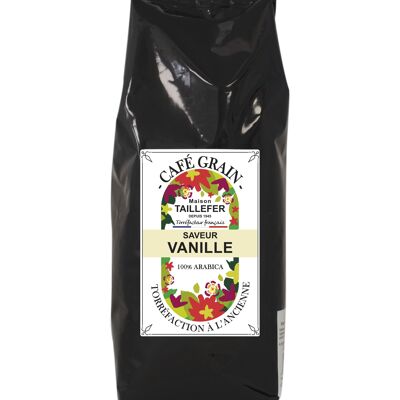 Café saveur vanille 900g grains