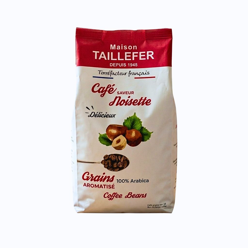 Hazelnut Flavored Coffee Beans 900g - Maison Taillefer