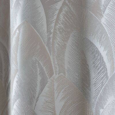 BORNEO – Natürlicher Kragen – Ösenplatte – 140 x 260 cm – 100 % Polyester