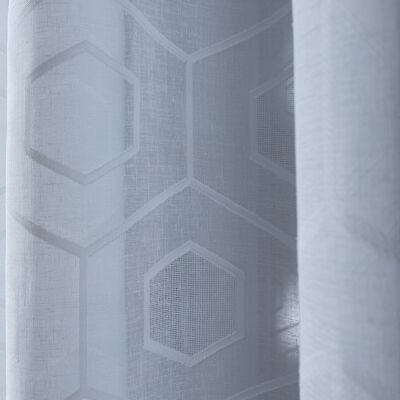 TOKYO – White Collar – Ösenpaneel – 200 x 260 cm – 100 % Polyester