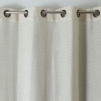 ATLAS - Natural Col - Eyelet panel - 140 x 260 cm - 52% pes 48% cost