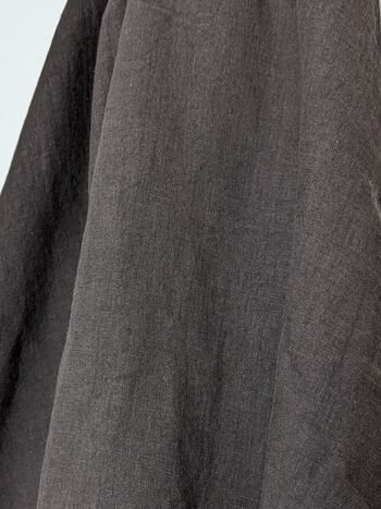 Robe tunique en lin de chanvre 12