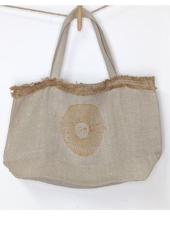 Sac fourre-tout en toile naturelle Pure Hemp 1