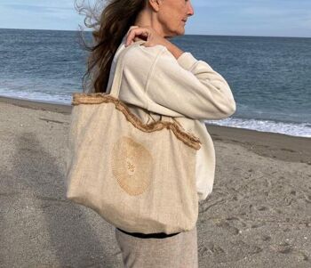 Sac fourre-tout en toile naturelle Pure Hemp 2