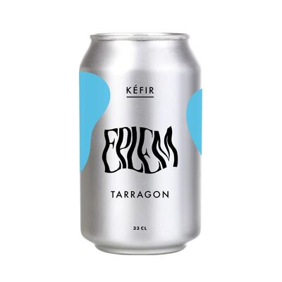 Organic Tarragon Kefir in 33cl cans