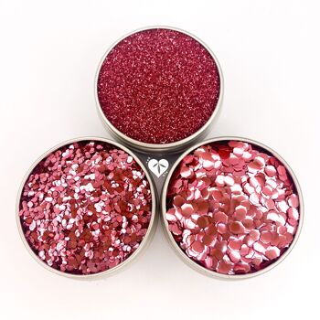 Rose Rose Eco Paillettes - Chunky 3