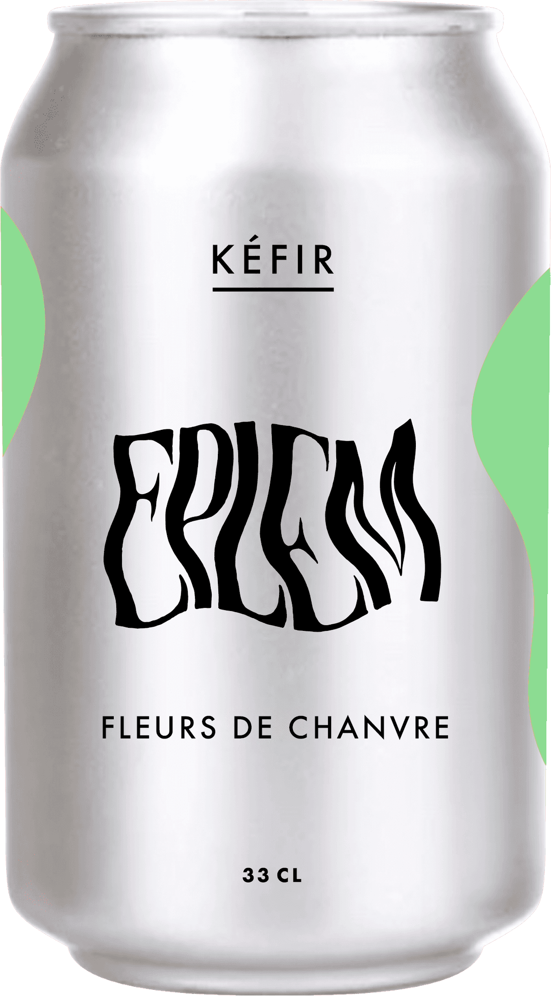 Kéfir bio pétillant aux Fleurs de Chanvre - Canette 33cl