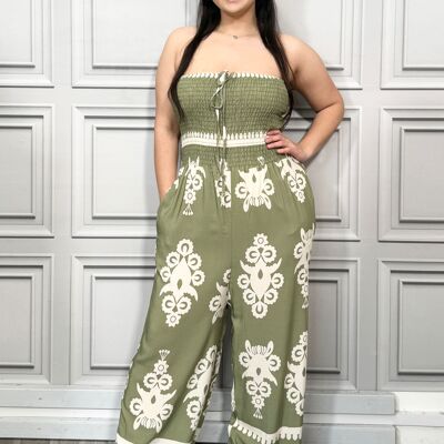 Dolce Vita – Jumpsuit mit weitem Bein und elastischer Brustpartie