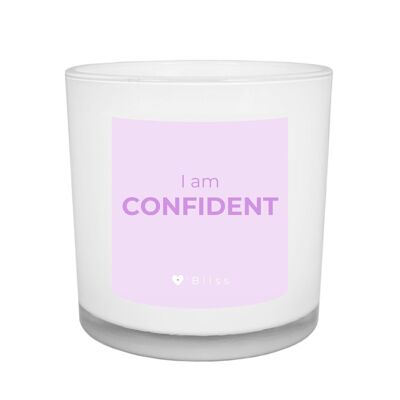 Geurkaars O'Bliss quote -Confident - grow collection