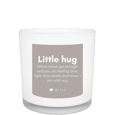 Geurkaars O'Bliss quote - Little hug / though times - a little hug collection