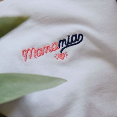 Camiseta bordada - MamaMia