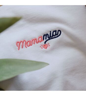 T-shirt brodé - MamaMia