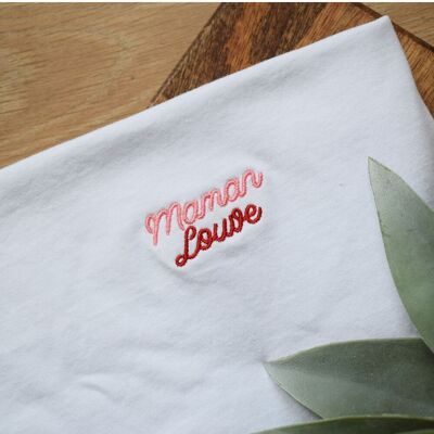 Embroidered T-shirt - Maman Louve