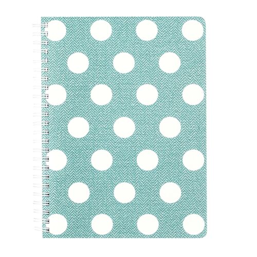 Mini Notebook, Textured Large Dots