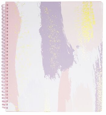 Grand Carnet, Coups de Pinceau Pastel 1