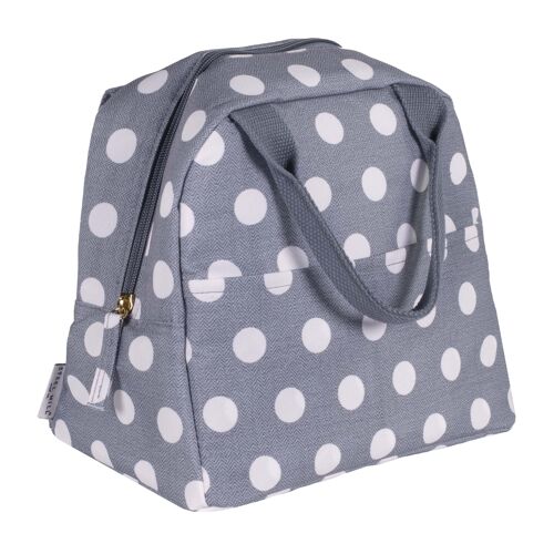 Lunch Bag, Textured Large Dots