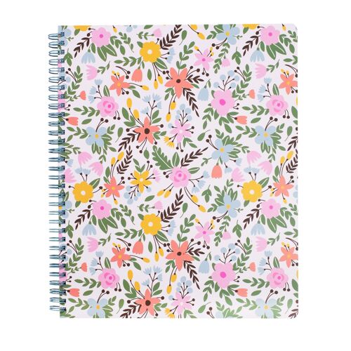 Large Notebook, Wild Blooms