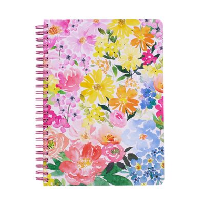 Mini cuaderno, jardín de verano