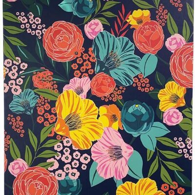 Portapapeles, Garden Blooms Navy