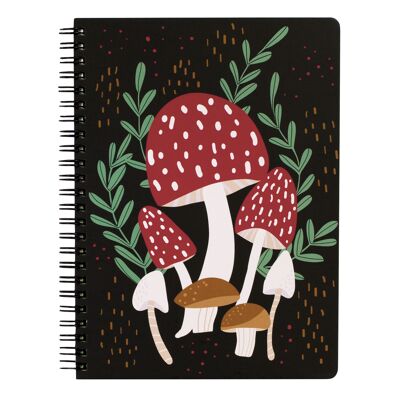 Mini cuaderno, seta