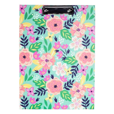 Clipboard, Mint Floral