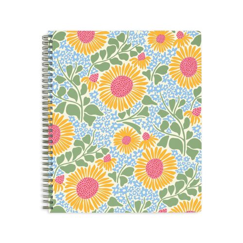 Large Notebook, Sunflowers