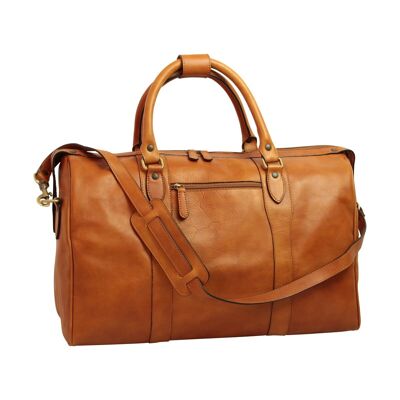 Colonial leather travel bag