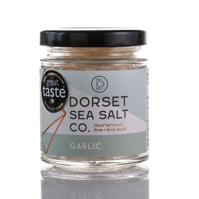 Sel marin du Dorset infusé à l'ail 100g