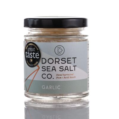 Garlic infused Dorset Sea Salt 100g