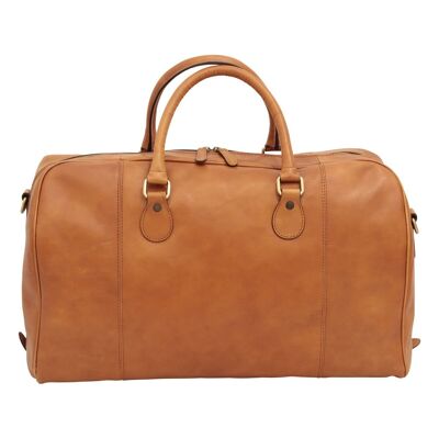 Leather holdall - colonial