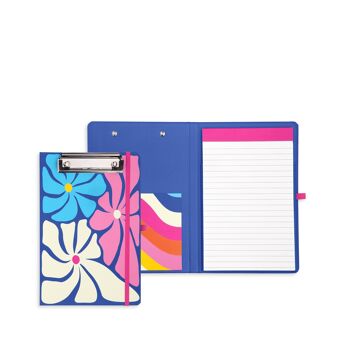 Mini porte-bloc Folio, rétro floral 1