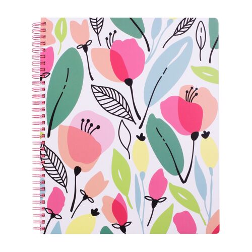Large Notebook, Pink Poppy