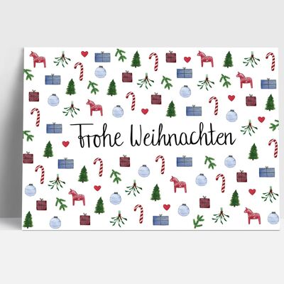 Carte postale, Joyeux Noël