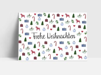 Carte postale, Joyeux Noël 1