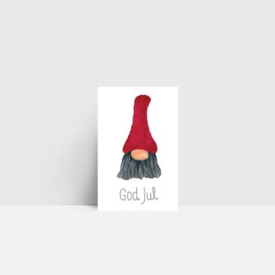 Mini Card, Gnome God Jul