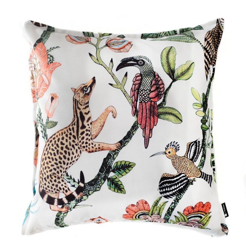 Ardmore - Housse de coussin d'extérieur corail Camp Critters