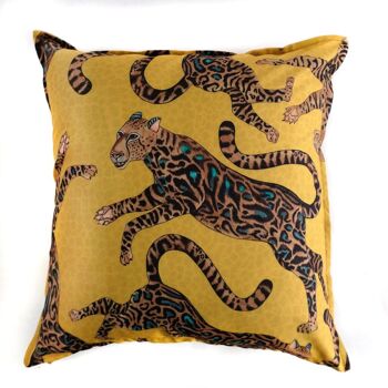 Ardmore - Housse de coussin d'extérieur Cheetah King Gold 2