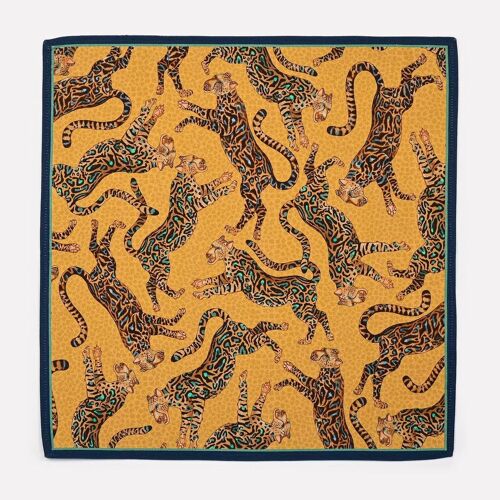 Ardmore - Cheetah King Napkins Gold (pair)