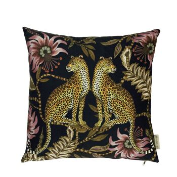 Ardmore - Housse de coussin de nuit Lovebird Leopards 1