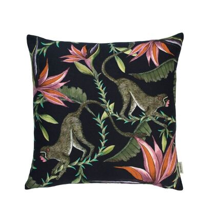 Ardmore - Monkey Paradise Night Silk Cushion Cover